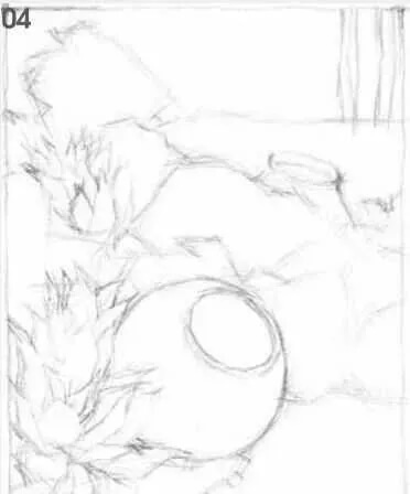 素描場景實操教程！花園一角怎么畫？重慶畫室學子看過來！圖五