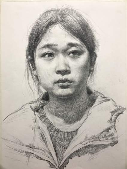 重慶十大畫室素描教程｜正面素描頭像的刻畫要點！