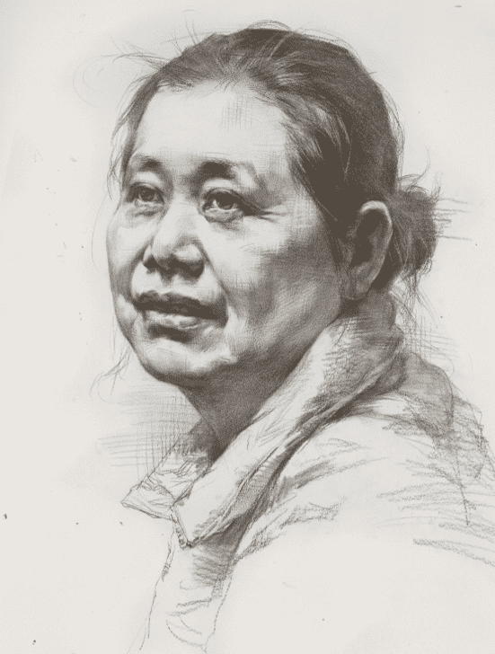 默寫素描頭像時，請看重慶美術(shù)培訓畫室美術(shù)生是如何合理刻畫衣物的？