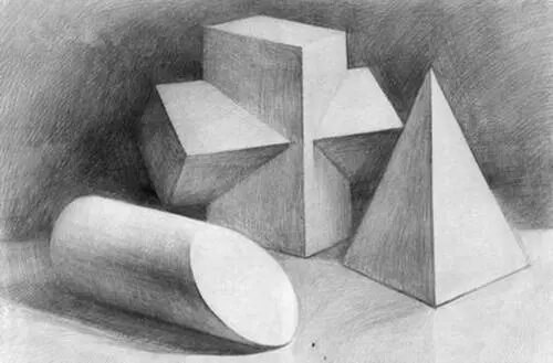 素描靜物入門：先看看老師怎么做，要學(xué)會觀察與思考 