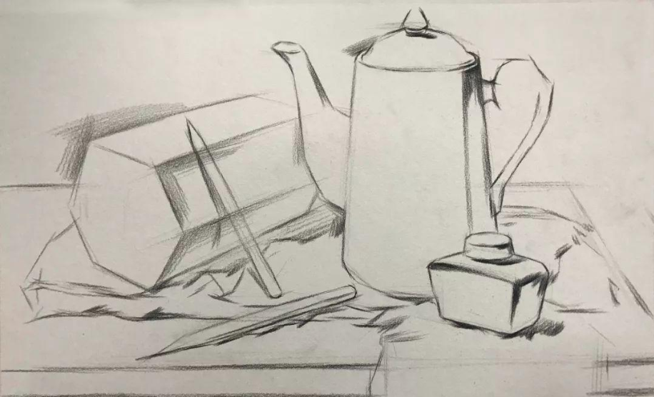 重慶美術(shù)培訓(xùn)畫室老師常講的“素描輪廓線”是什么？重要嗎？圖一