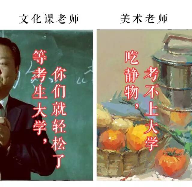 重慶十大畫室中美術(shù)老師VS文化老師的終極之戰(zhàn)？你猜誰會贏？