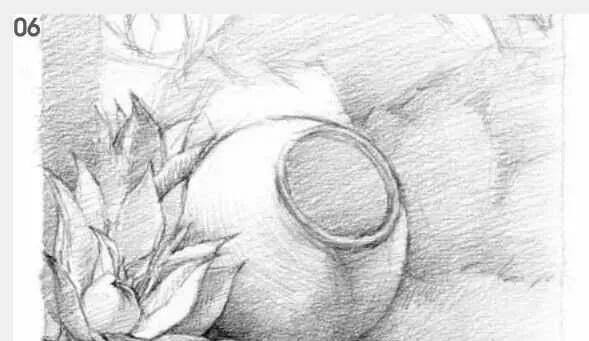素描場景實操教程！花園一角怎么畫？重慶畫室學子看過來！圖七
