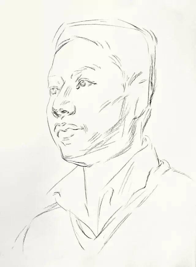 重慶十大畫室素描教學｜美術生如何處理格子襯衫的褶皺？