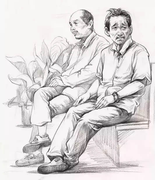 重慶美術(shù)集訓(xùn)畫室分享 | 速寫人物組合的抓分技巧，一看就懂！