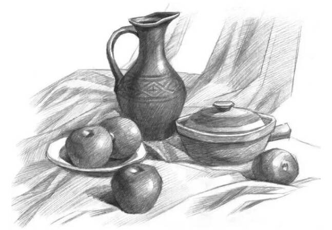 重慶美術(shù)集訓(xùn)學(xué)校告訴你，素描中的襯布到底有多難畫？