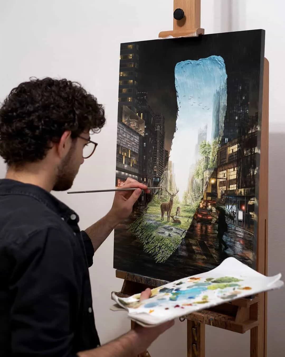一圖二畫風(fēng)的"反差世界"作品，看呆眾人！你驚呆了嗎？圖十八