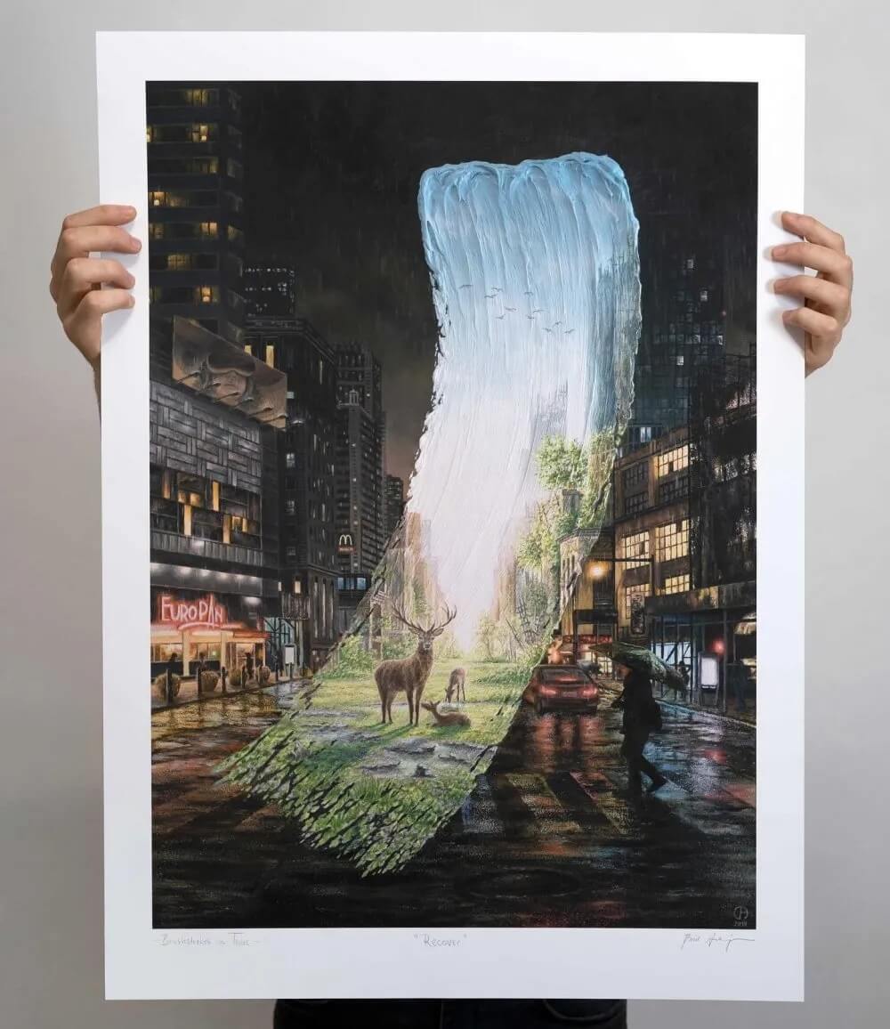 一圖二畫風(fēng)的"反差世界"作品，看呆眾人！你驚呆了嗎？圖七