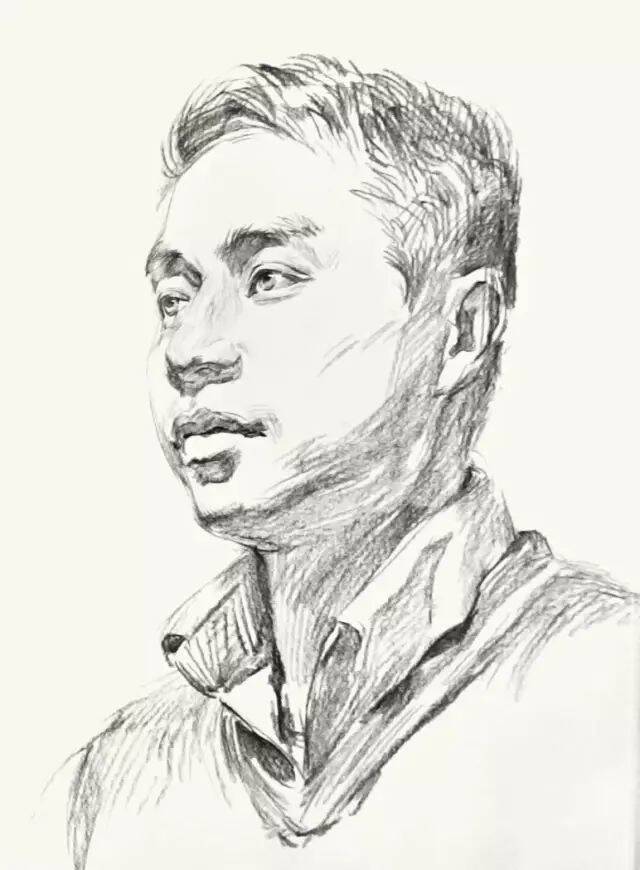重慶十大畫室素描教學｜美術生如何處理格子襯衫的褶皺？