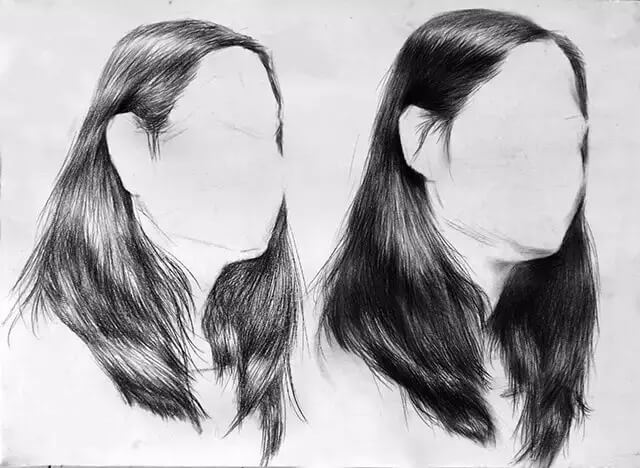 素描頭像的發(fā)絲教學(xué)！跟著重慶美術(shù)集訓(xùn)畫室老師看看吧，圖五