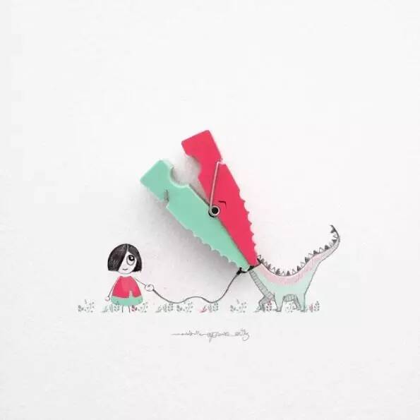 重慶美術(shù)培訓(xùn)：只要有創(chuàng)意，有什么不能加到畫里？