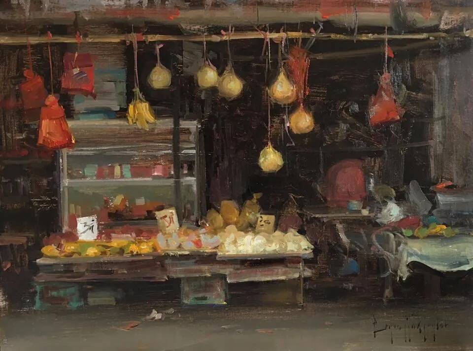 重慶美術(shù)培訓(xùn)畫(huà)室?guī)銇?lái)看一組美國(guó)寫(xiě)生實(shí)力派畫(huà)家筆下的油畫(huà)美景！