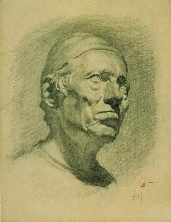 中央美術(shù)學(xué)院史上最經(jīng)典的素描石膏像,重慶素描培訓(xùn)畫室,05