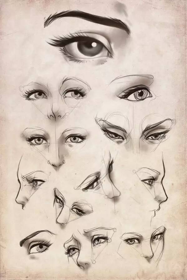 素描五官怎么畫？重慶十大畫室——龍行來(lái)教你！