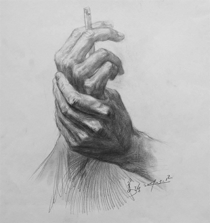 重慶美術(shù)集訓畫室教你幾招手的繪畫，對速寫和素描都有很大幫助！