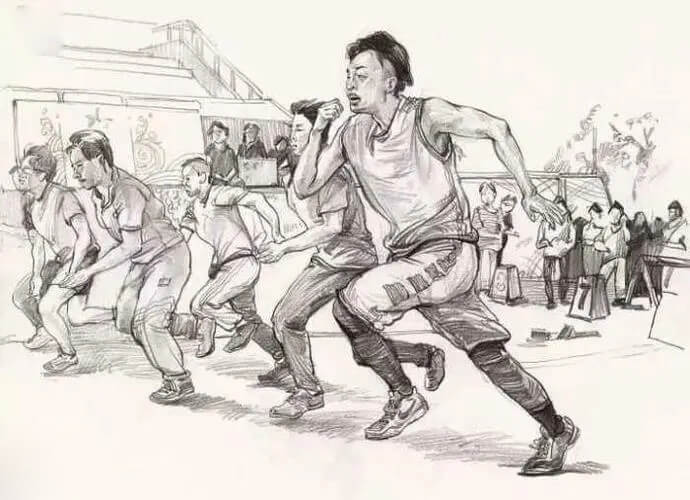 速寫運動類風景該怎么畫？重慶畫室分享這幾個繪畫技巧！